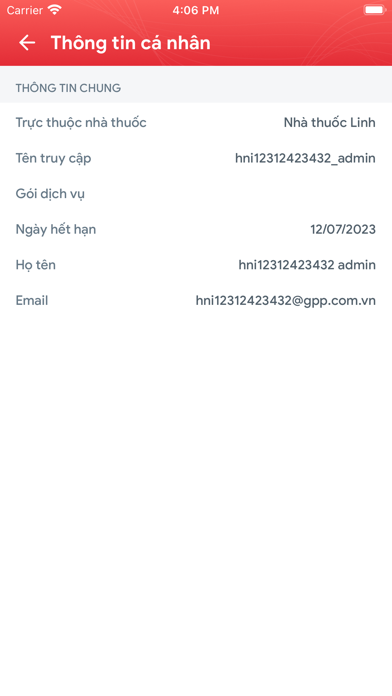 Quản Lý Nhà Thuốc PMS Screenshot