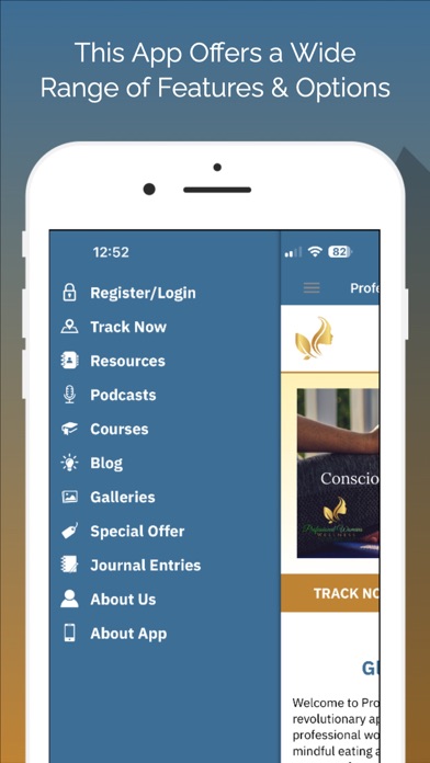 Professional Woman's Wellness Screenshot
