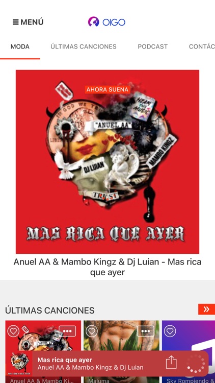 Oigo – Radios fm, podcasts