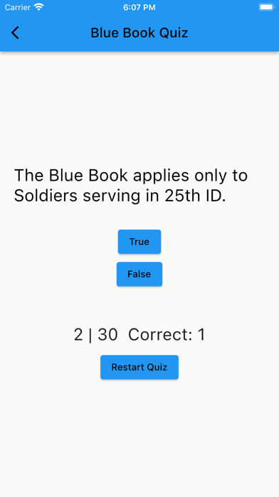 25ID Blue Book Screenshot