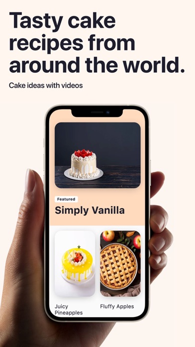 Cake Recipes: Baking Tutorials Screenshot