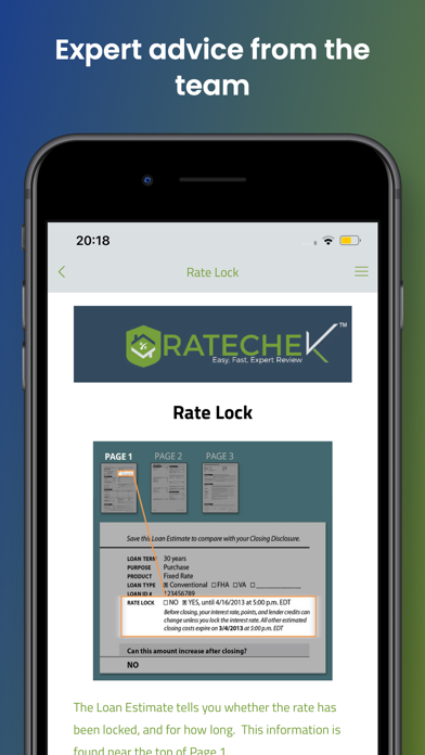 Ratecheck.loan Screenshot