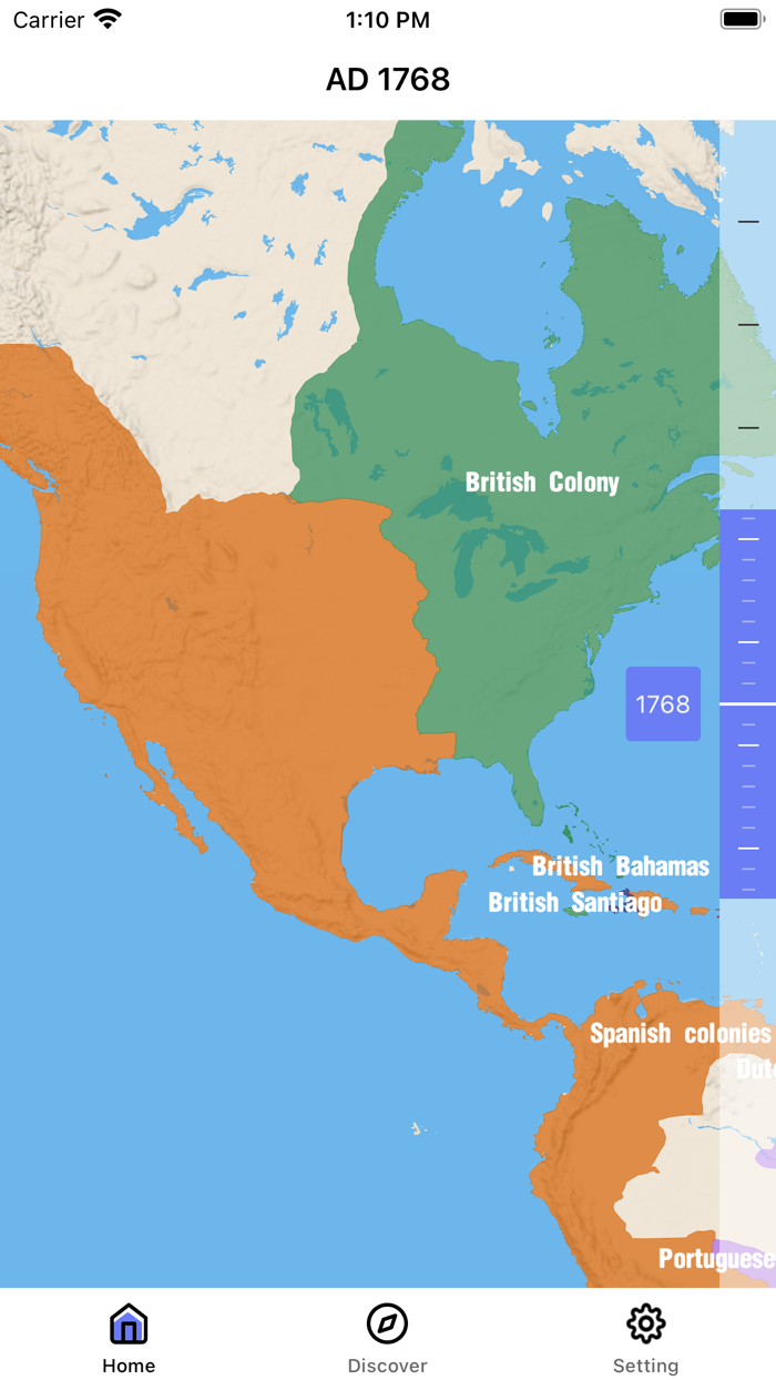 World Historical Map