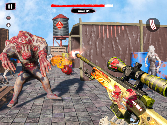 Zombie Sniper FPS Action game