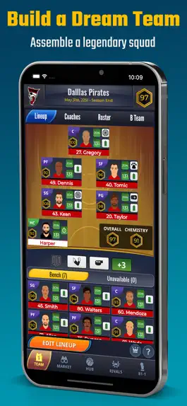 Game screenshot Ultimate Pro Basketball GM apk