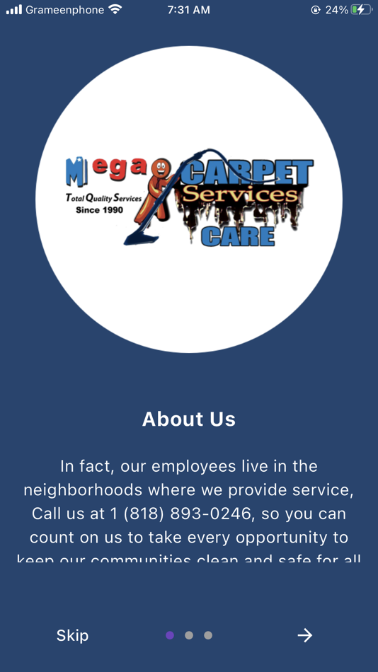 #1. Mega Carpet Care Service (iOS) 由: Nixon Orellana