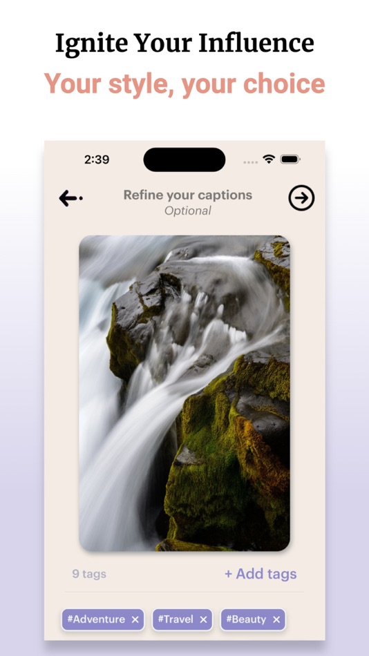 #4. CapGen: AI Image Captioner (iOS) 由: Hung Vu