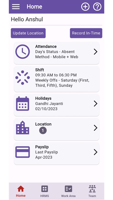 EazeWork - HR and Payroll Screenshot