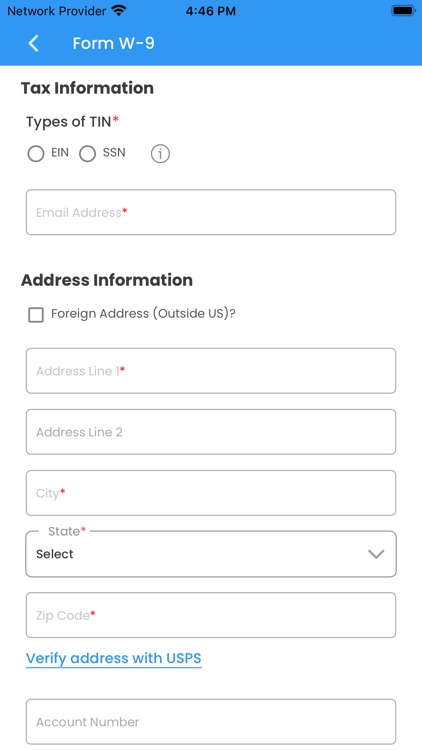 TaxBandits Fillable W-9 Form