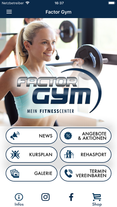 Factor Gym Screenshot