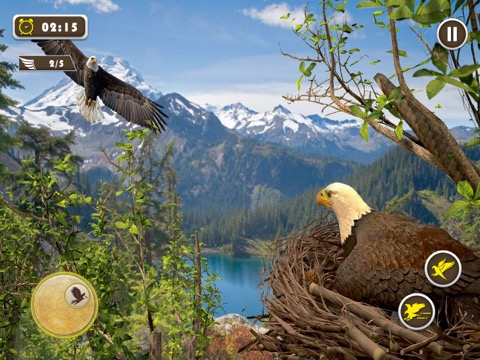 Pet American Eagle Life Sim 3Dのおすすめ画像1