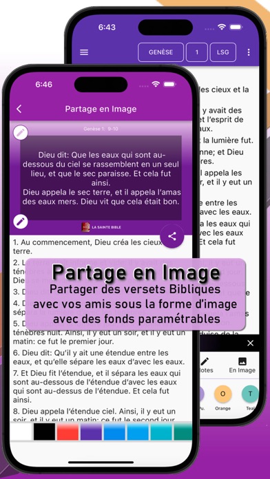 La Sainte Bible Multilangue Screenshot