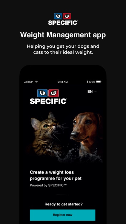 SPECIFIC Weight Management app