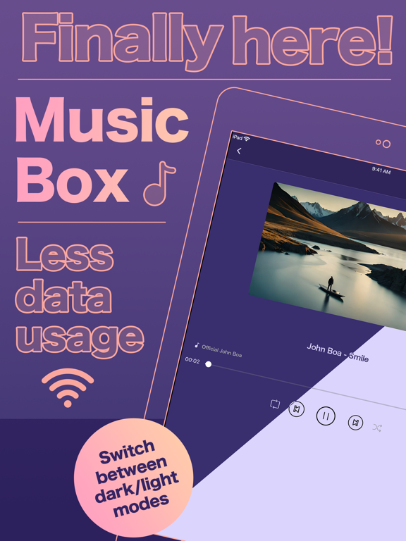 Screenshot #4 pour Music Box - stream player