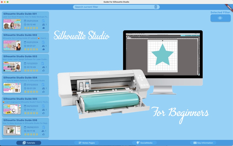 #1. Guide For Silhouette Studio (macOS) 由: ANTHONY PETER WALSH