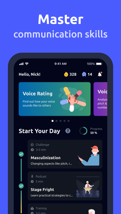 Screenshot #7 for Vocal Image: AI Voice Coach