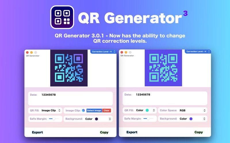 Screenshot #1 for QR Generator 3 - QR Code Maker