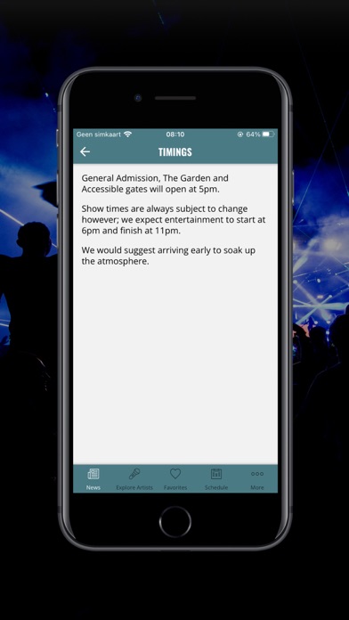 Bedford Park Concerts Screenshot