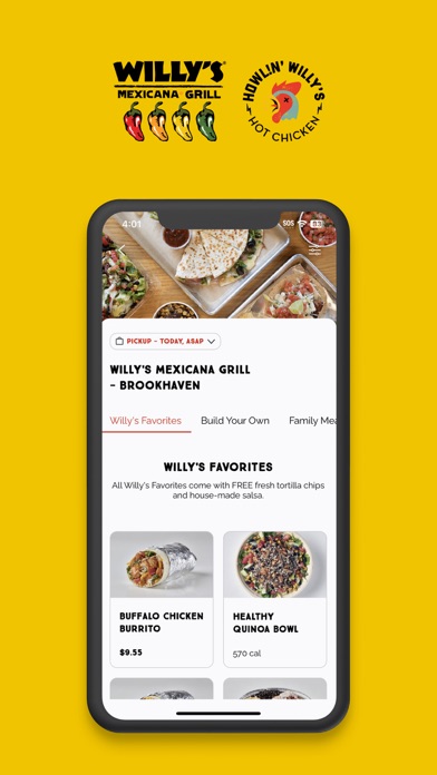 Willy's Mexicana Grill Screenshot