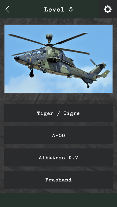 Military Aviation Quiz Screenshot