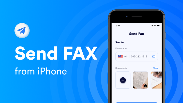 Fax App - Send from iPhone