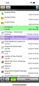 Paranoia File Encryption PRO screenshot #1 for iPhone