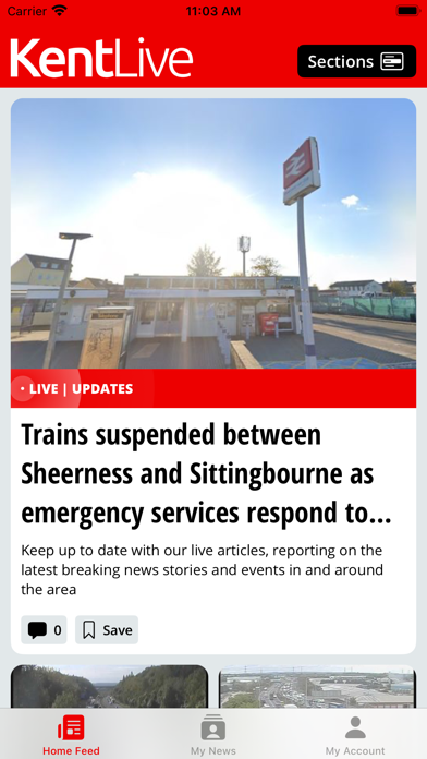 Kent Live Screenshot
