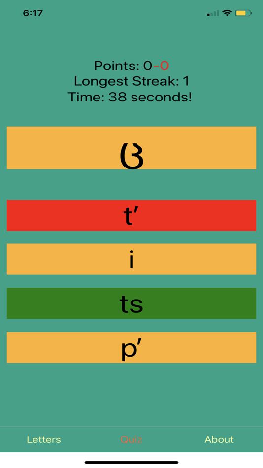 #4. Learn Georgian Alphabet! (iOS) Podle: Ethan Hartzell