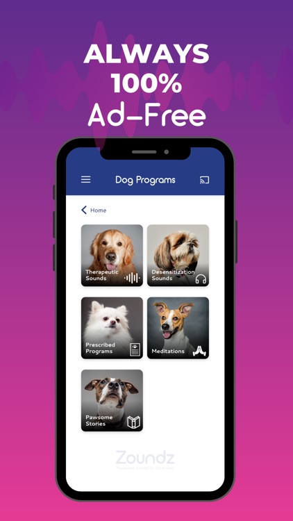 Zoundz Pet Anxiety Therapeutic screenshot-4