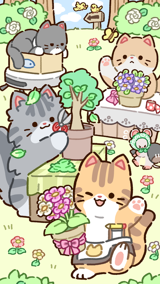 #10. NyaNyaLand - Cute Cat Game (iOS) 由: PIER.6