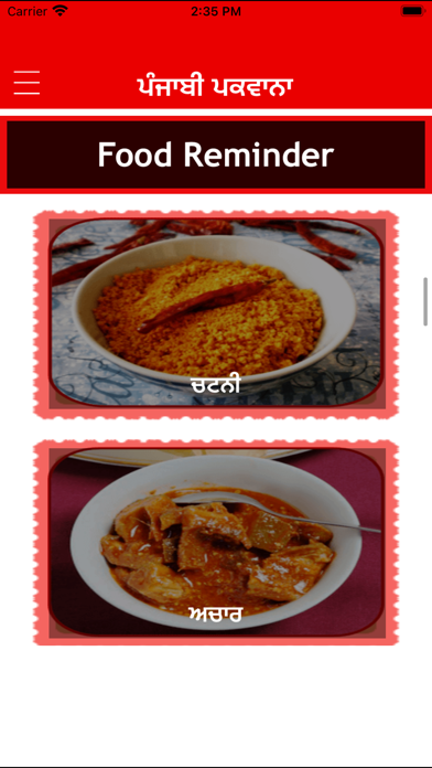 Punjabi Khana Khazana Recipes Screenshot