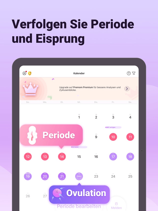 Premom Schwangerschafts App im App Store
