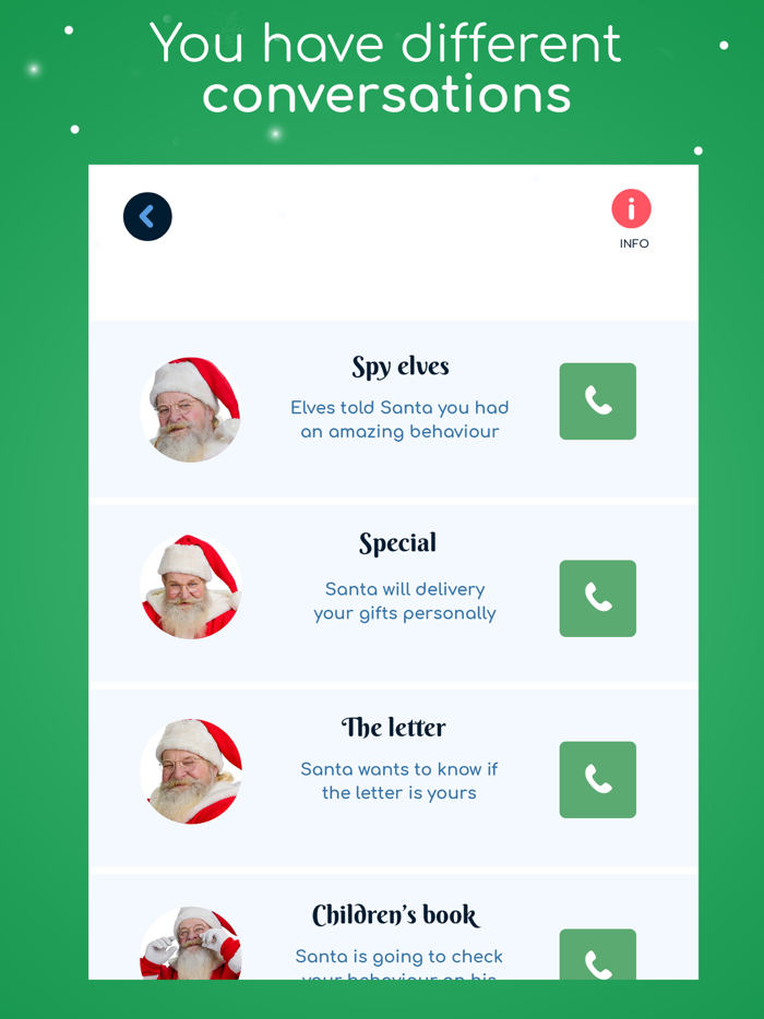 Speak to Santa Claus - Message