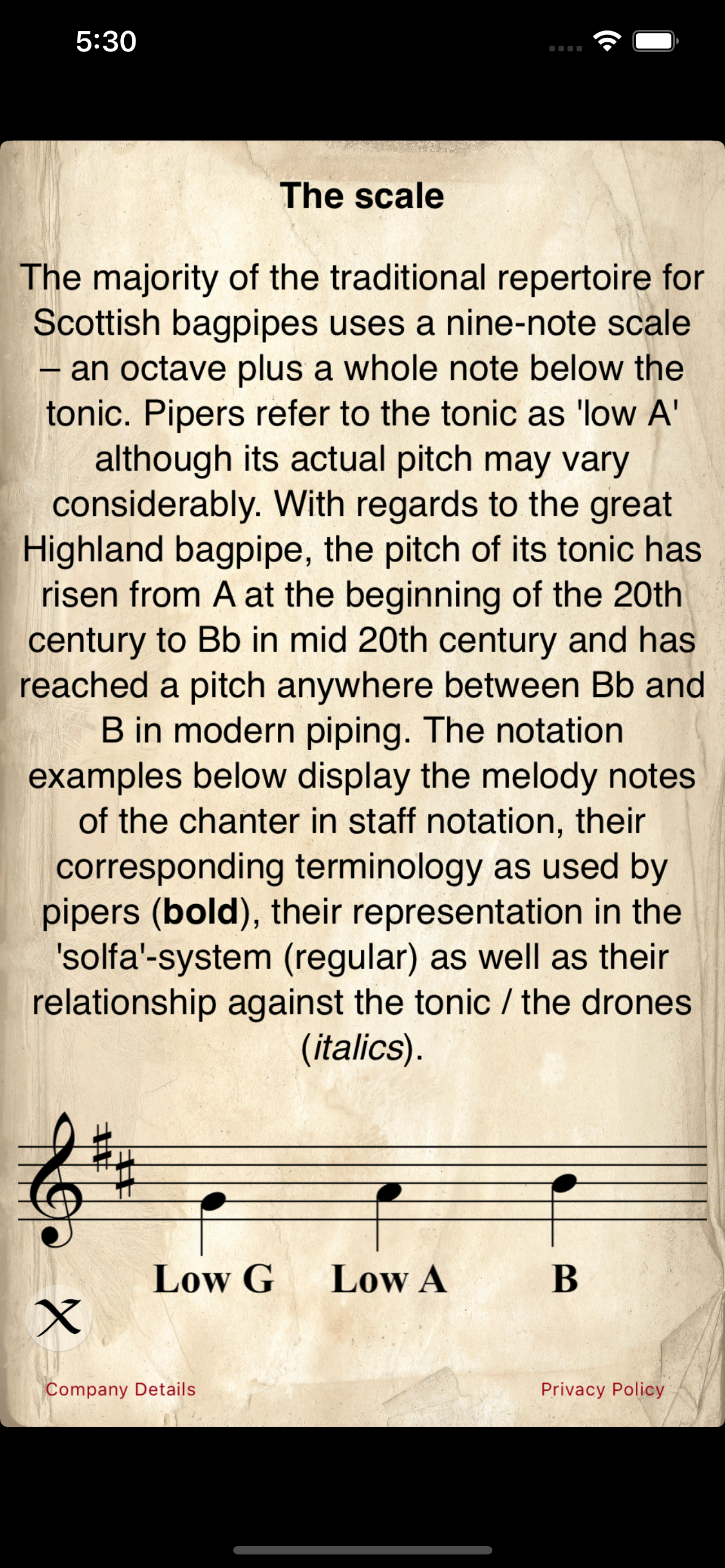 Bagpipe Basics