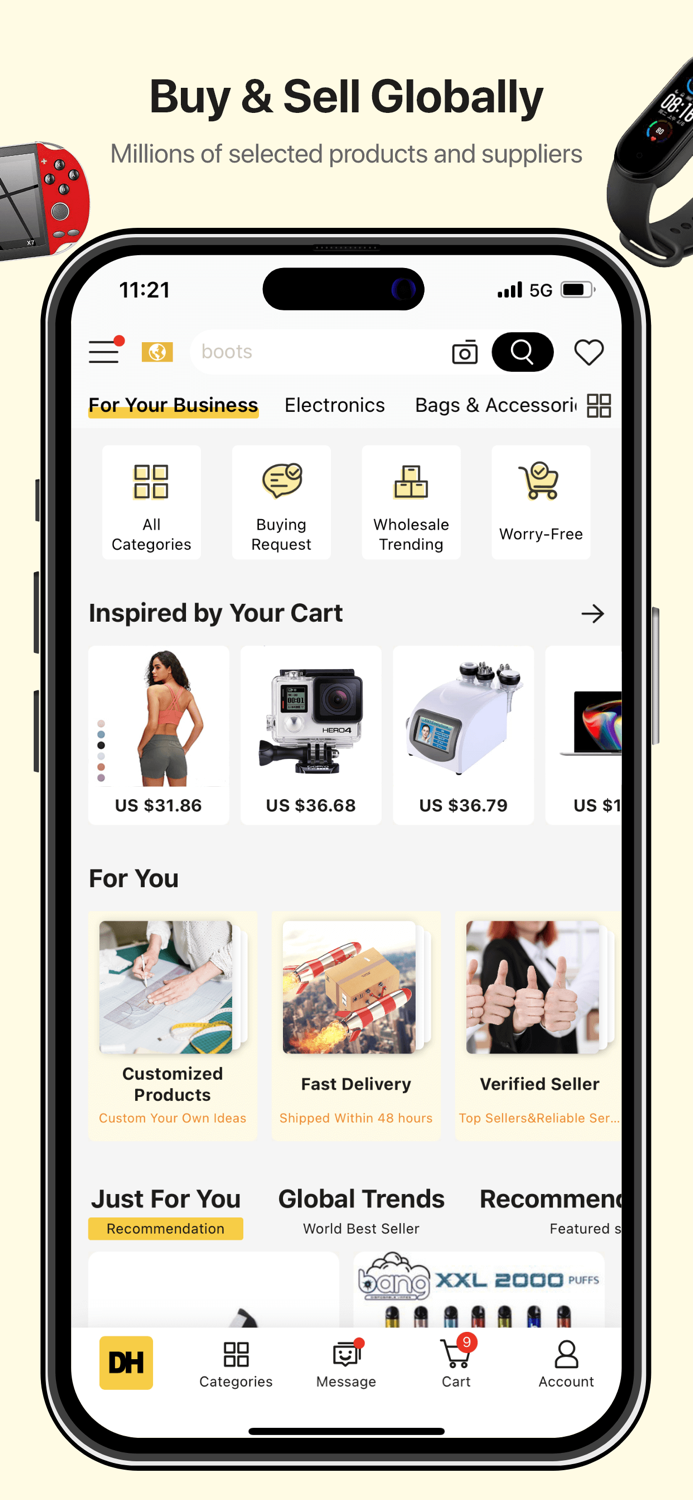 DHgate-Online Wholesale Stores