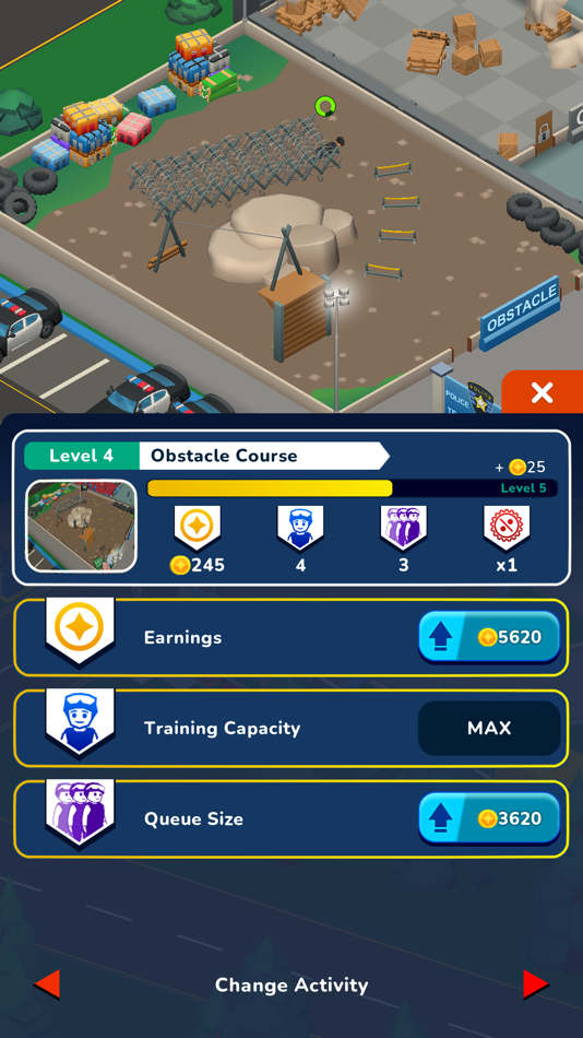 #8. Idle SWAT Academy Tycoon (iOS) Podle: IsCool Entertainment