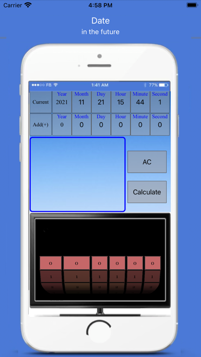 Date And Time Calculator Screenshot