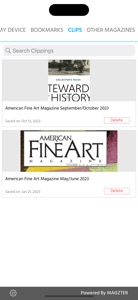 American Fine Art Magazine screenshot #4 for iPhone