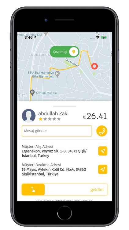 Taksi 54 - Sürücüler için