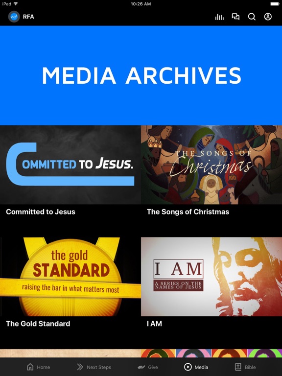 Rogers First Assembly iPad screenshot 3 - Education app