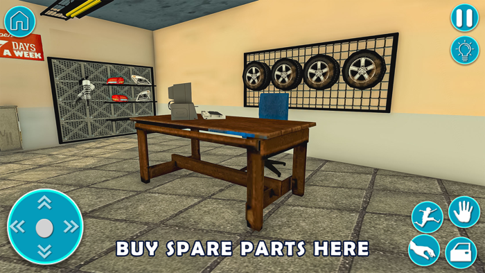 Car Garage Mechanic Games