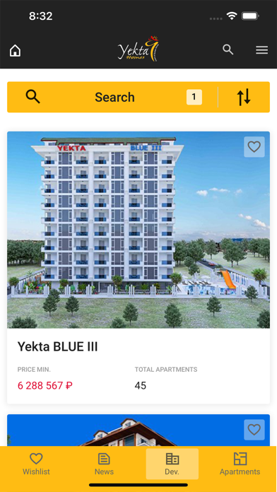 Yekta Homes Property in Turkey Screenshot