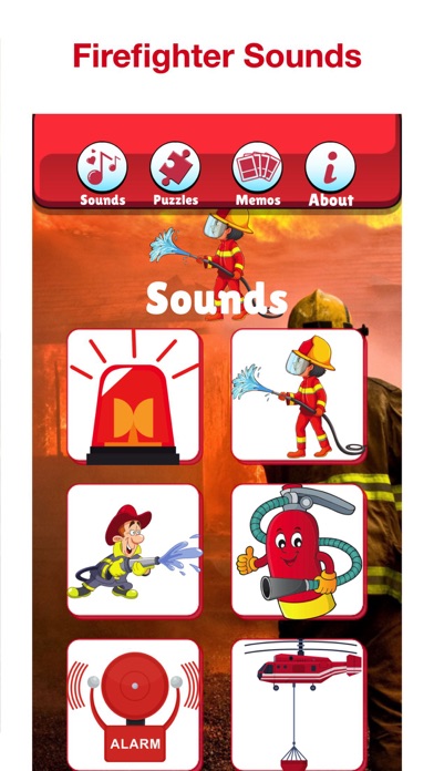 City Firefighter Game For Kids Screenshot