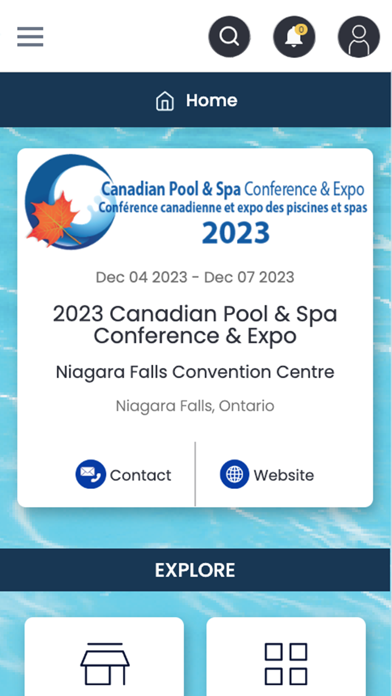 Canadian Pool & Spa Expo Screenshot 1 - AppWisp.com Canadian Pool & Spa Expo Screenshot 1 - AppWisp.com