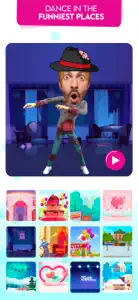 Funny Face Dance – 3D Videos screenshot #4 for iPhone