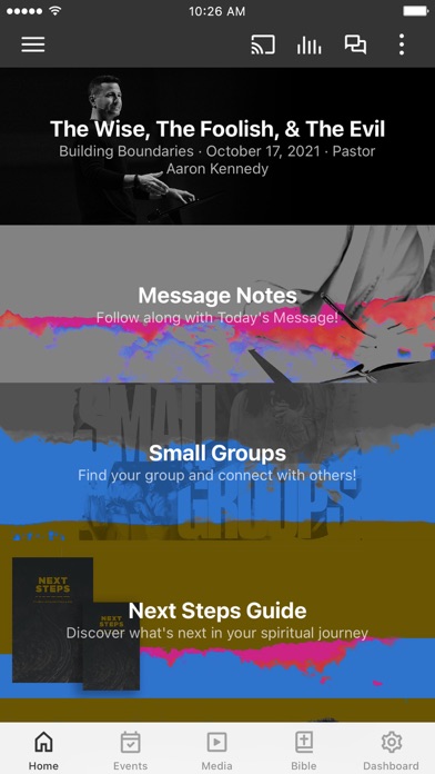 Opendoor Church App Screenshot