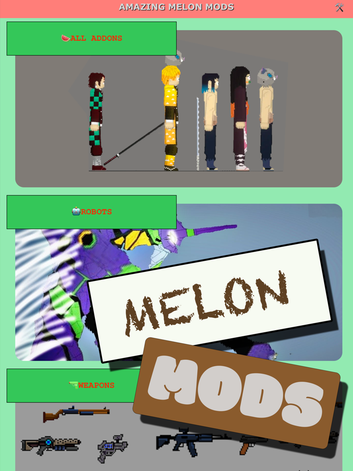 Robot Addons for Melon Sandbox