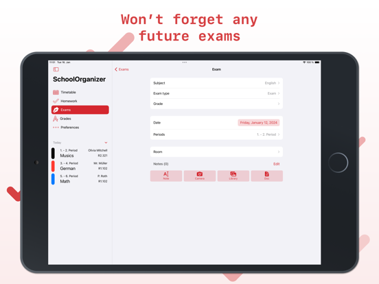 Screenshot #6 pour SchoolOrganizer (School Ed.)