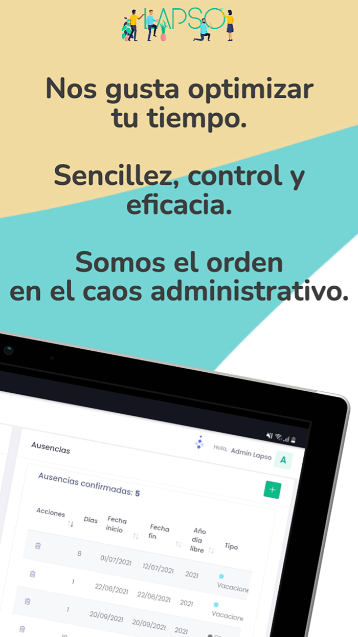 App Recursos Humanos Lapsowork