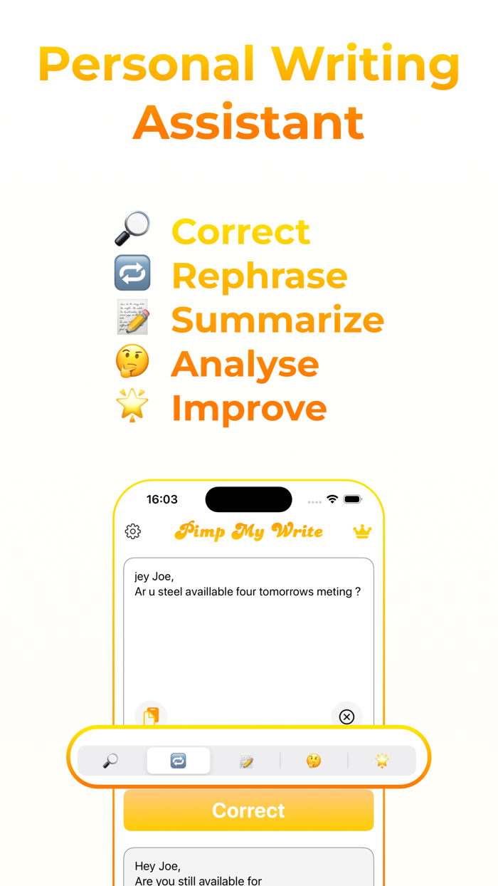 Pimp My Write AI writing tool